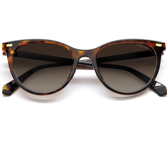 Polaroid Sunglasses Women's PLD 4107/S Sunglasses, Havana/Polarized Brow… - Picture 4 of 9